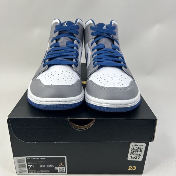 Nike Shoes Air Jordan 1 Mid Retro “True Blue” 2024 main image 4